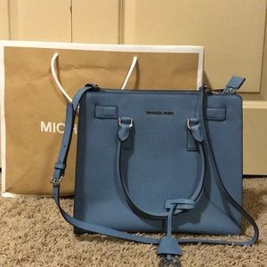 Michael Kors Mercer Large Tote Blue